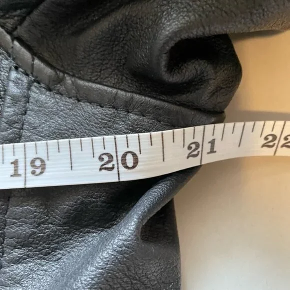 Vintage Berman's Leather 80's Motorcycle Jacket Size Small - Picture 12 of 16